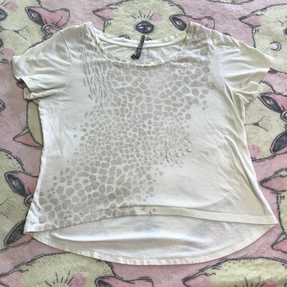 Charlotte Russe Animal Print Top